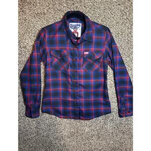 Women's Dixxon Hometown flannel shirt size M